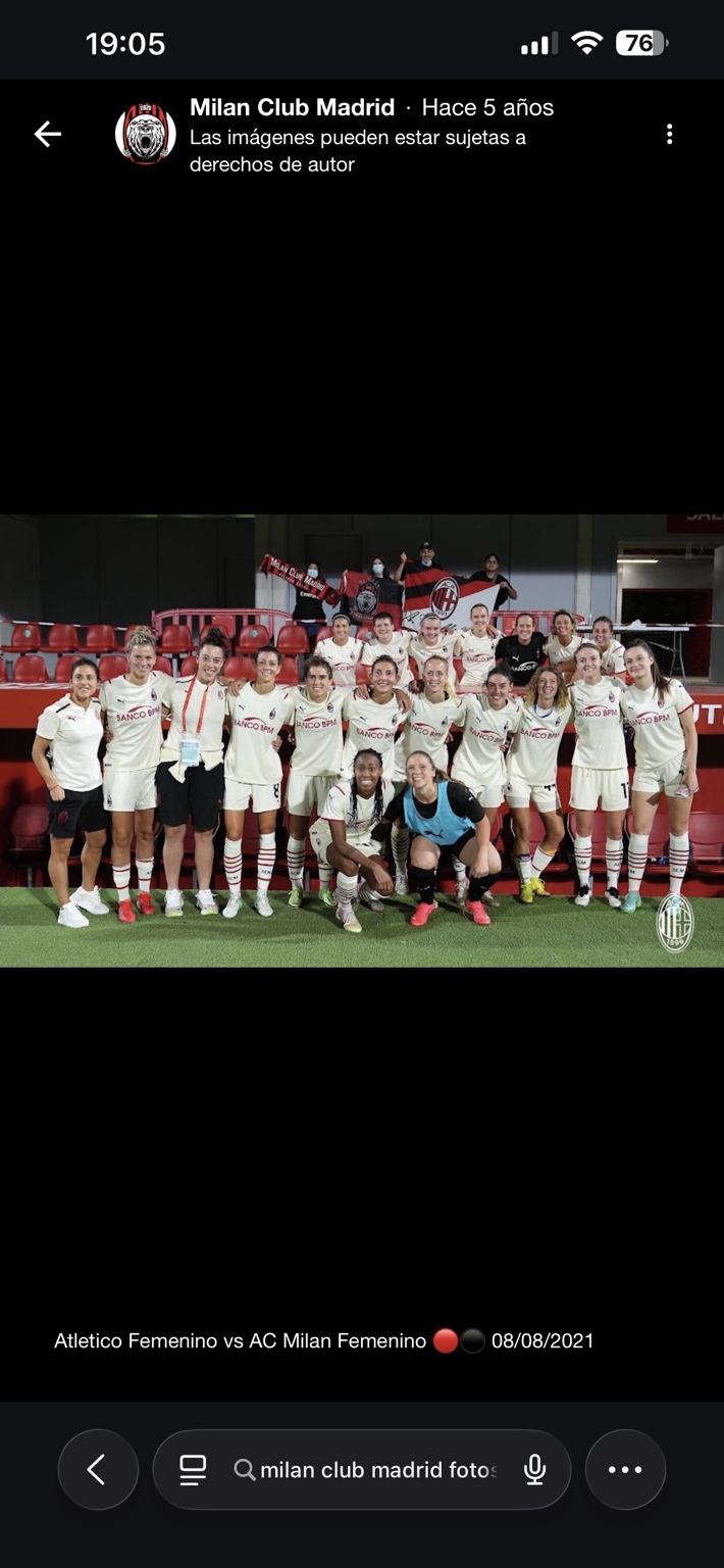 Atletico Femenino vs AC Milan Femenino 🔴⚫ 08/08/2021