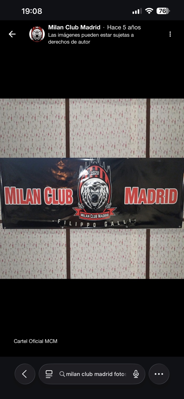 Cartel Oficial MCM